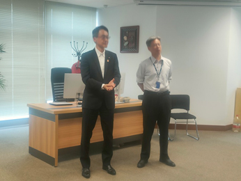 山本社長ご来訪