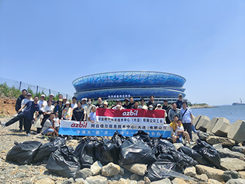2025年度社内ビーチクリーンアップ活動