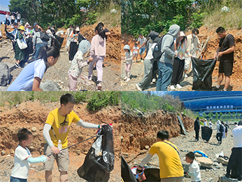 ビーチは見違えるほどきれいになりました