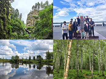 新鮮な空気と自然の静けさを満喫しました